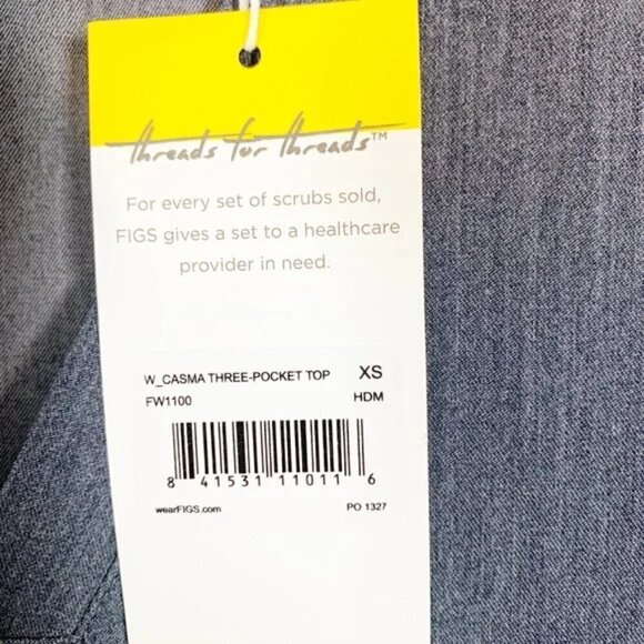 Figs Casma Scrub Top Size XS - Picture 12 of 12